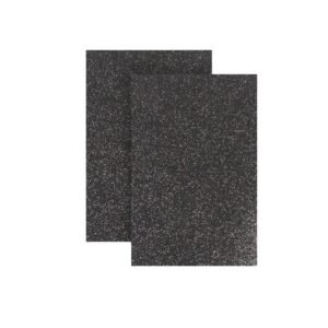 microporoso a4 escarchado color «negro»