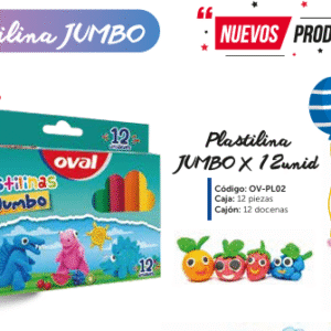 plastilina jumbo "oval"