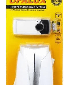 tiimbre inalambrico portatil 36 melodias 100mt de distancia(opalux)