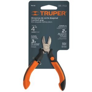 mini pinza de corte diagonal 4" (truper)
