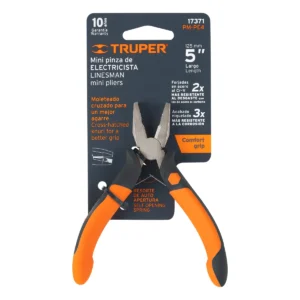 mini pinza de electricista 125mm 5" (truper)